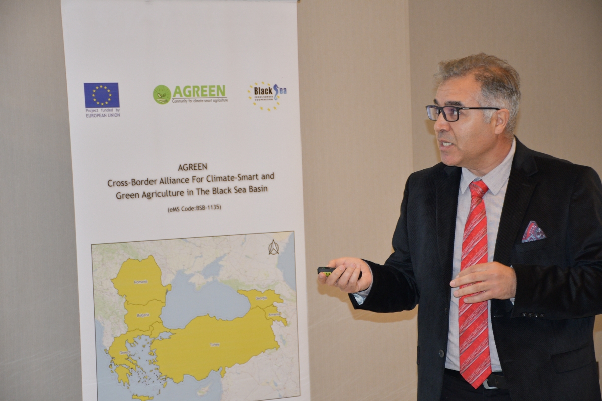 Avrupa Birliği Karadeniz Havzası CBC Programı Destekli AGREEN Projesi Kapanış Konferansı Gerçekleştirildi