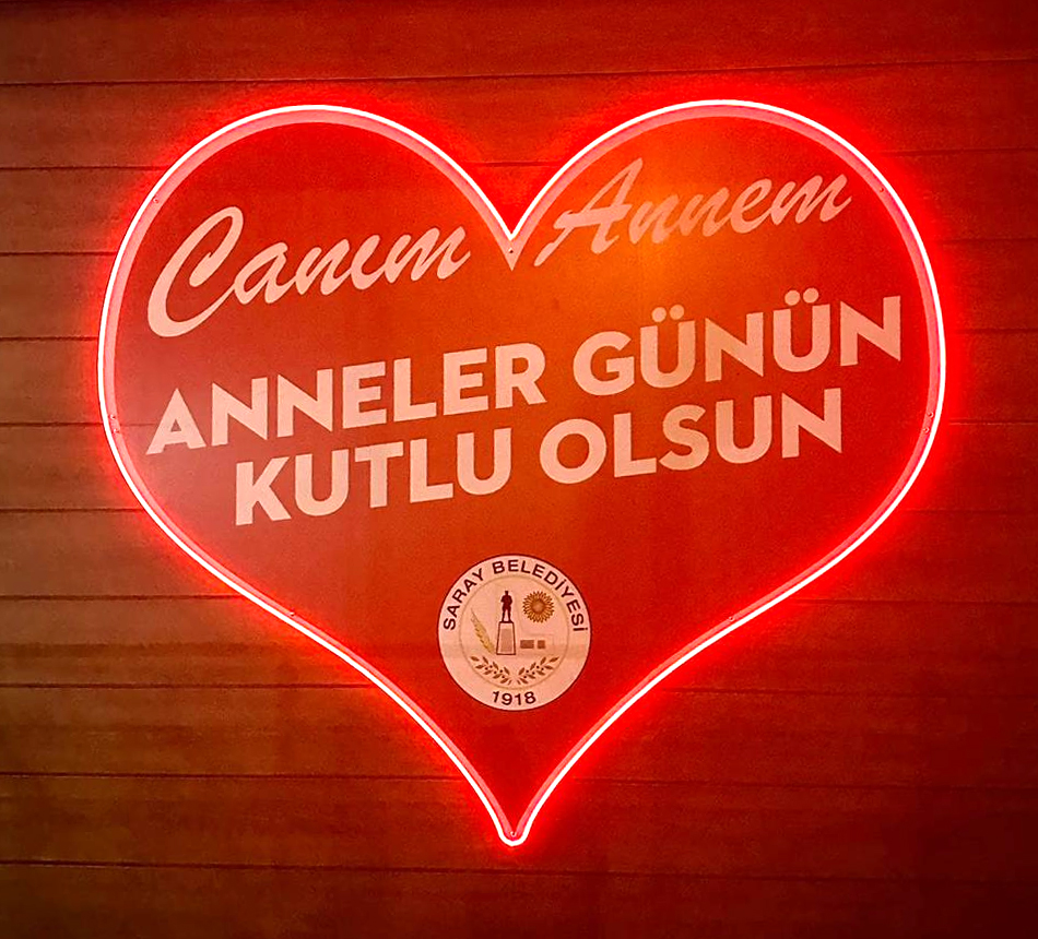 Saray Belediyesi’nden Anneler Günü sürprizi