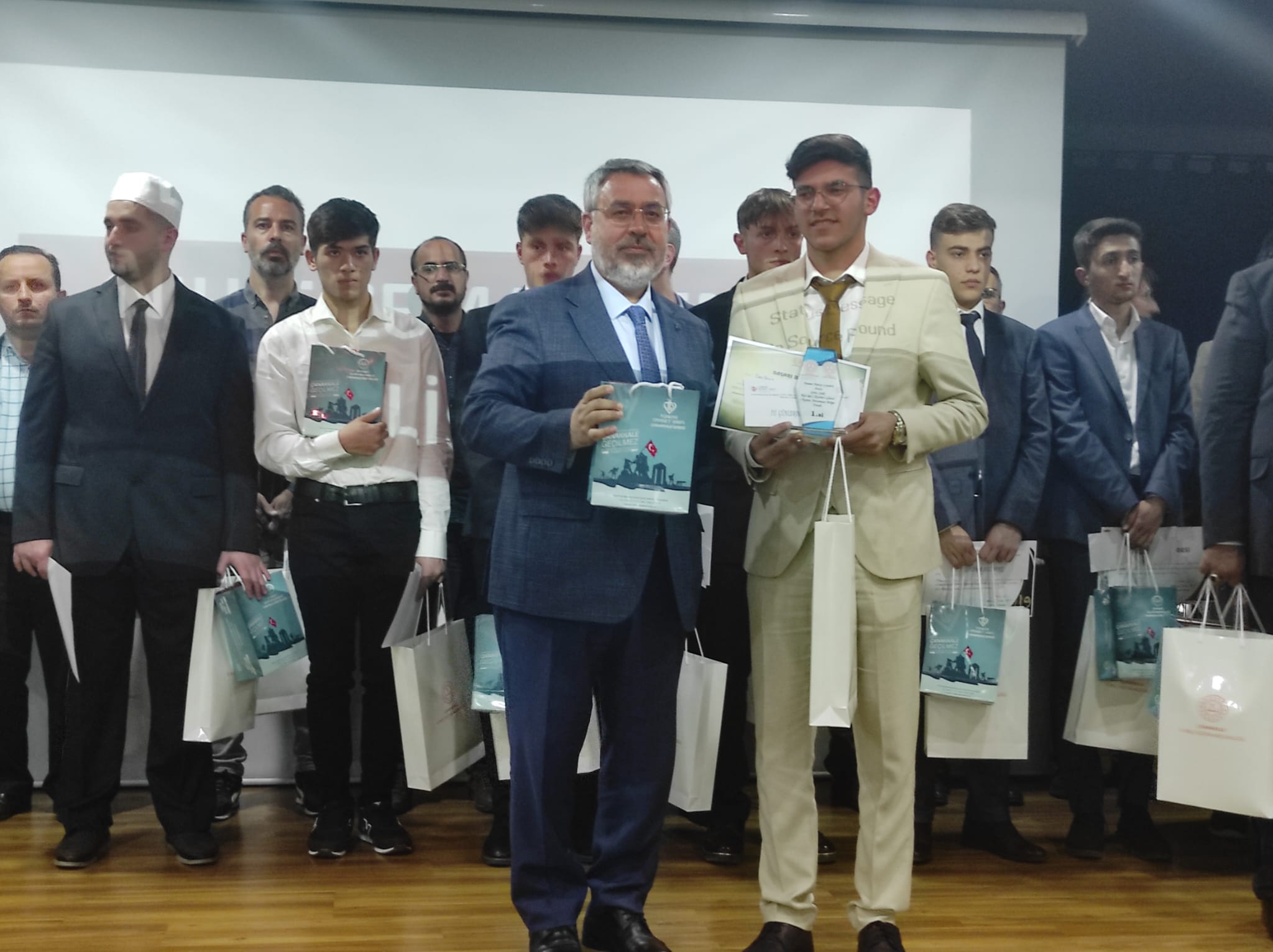 GENÇ SADA KURAN’I KERİMİ GÜZEL OKUMA      YARIŞMASI MARMARA BÖLGE 1.CİSİ  TEKİRDAĞ ANADOLU İMAM LİSESİ’NDEN  Hafız Canpolat AKGÜL oldu.