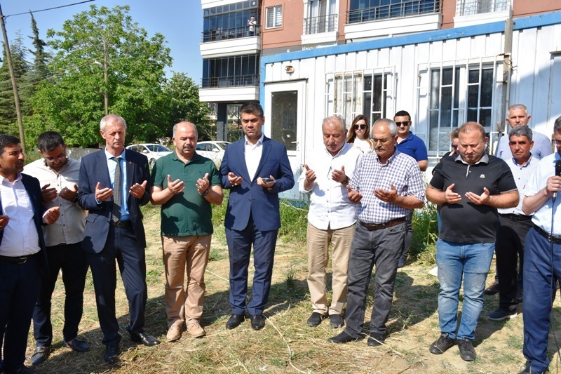 TEKİRDAĞ SÜLEYMANPAŞA YAVUZ SULTAN SELİM CAMİİ TEMEL ATMA