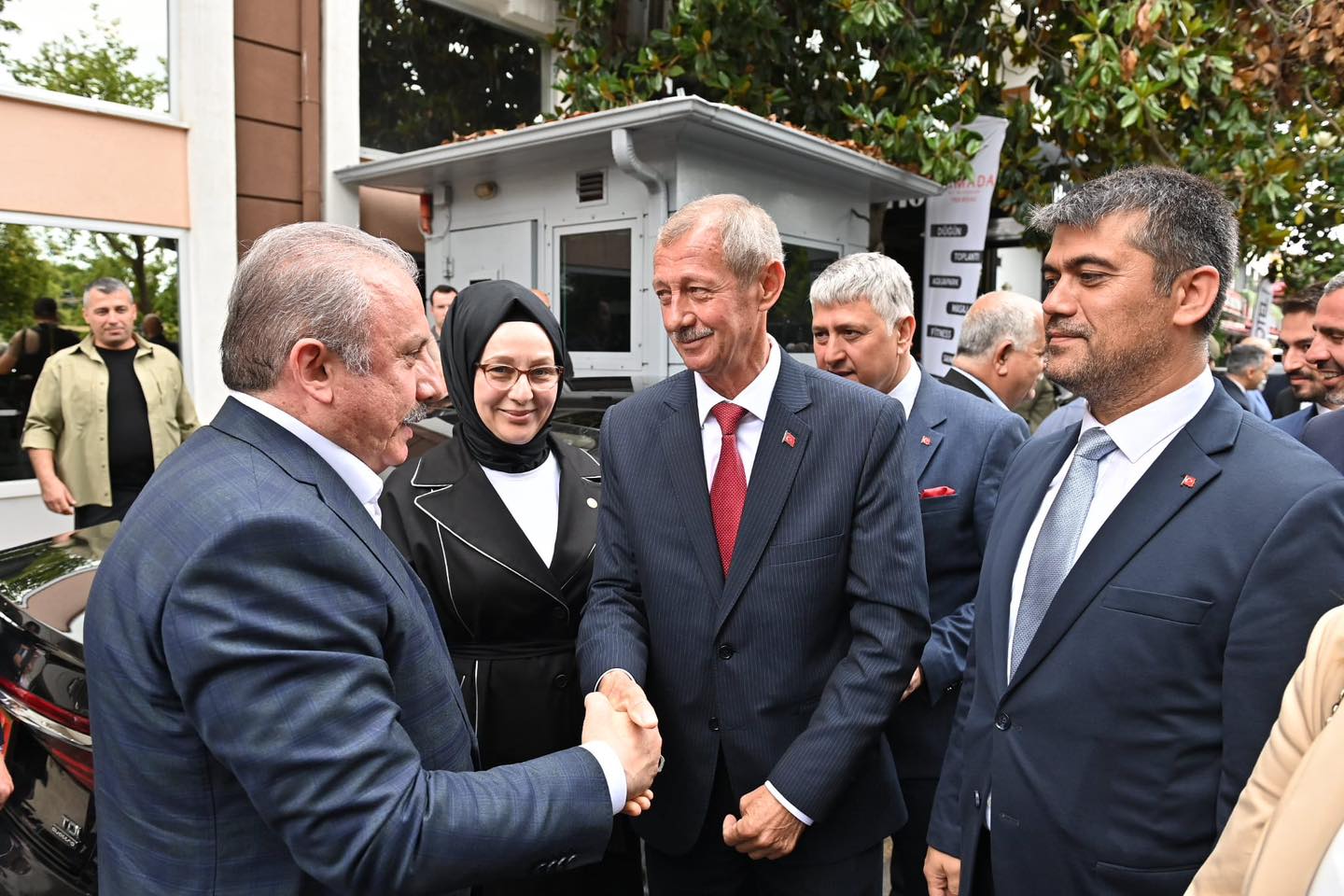 Başkan Uzunlar bayramlaşma törenine katıldı