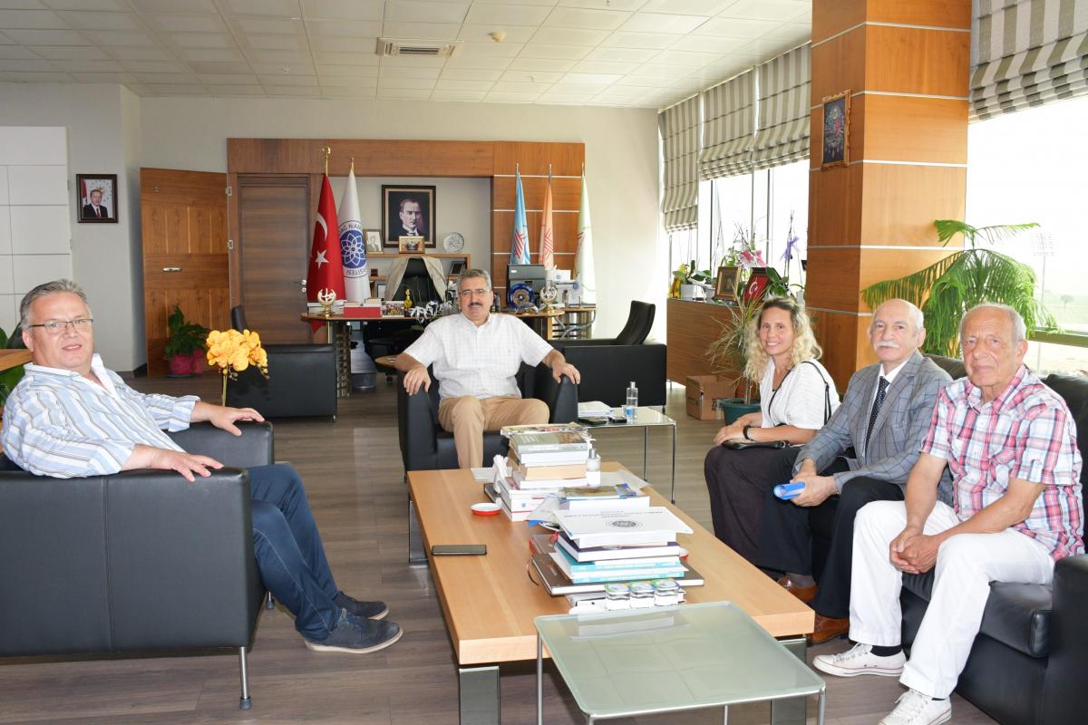 Prof. Dr. Mümin ŞAHİN’e ziyarette bulundular