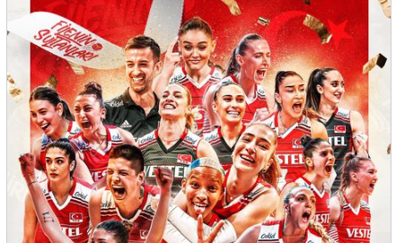 2023 FVIB Voleybol Kadınlar Milletler Ligi Şampiyonu Filenin Sultanları