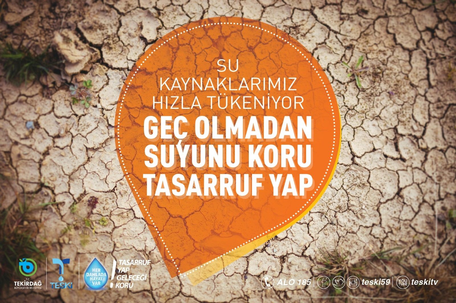 “TESKİ SU TASARRUFU ÇAĞRISI”