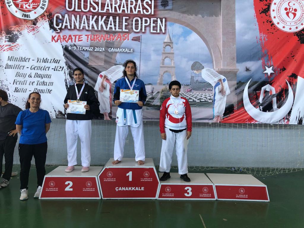 Buket DESTEGÜL şampiyon oldu.