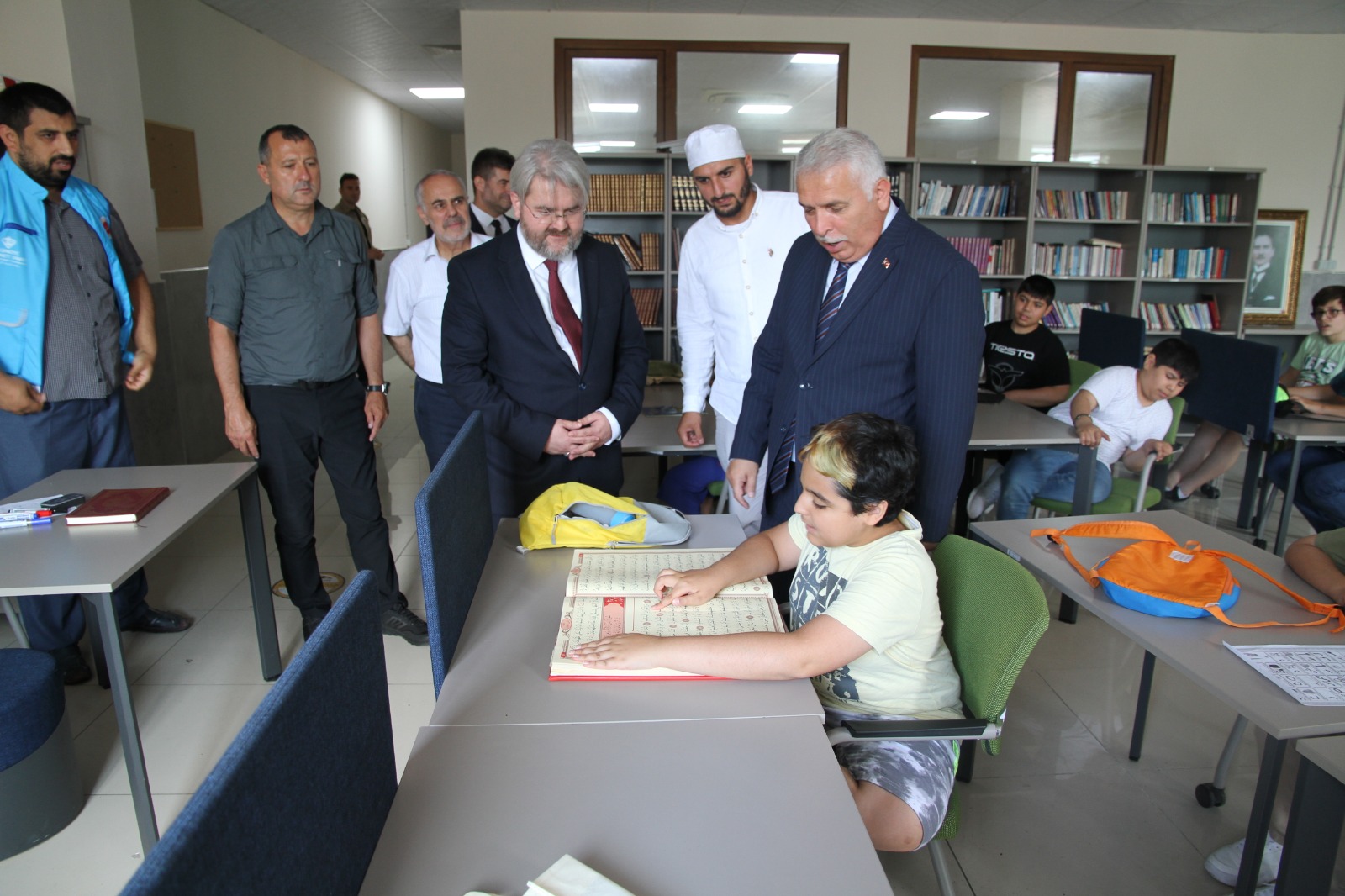Vali Aziz Yıldırım Tekirdağ İl Müftülüğü Bünyesinde Açılan Yaz Okulu’nu Ziyaret Etti