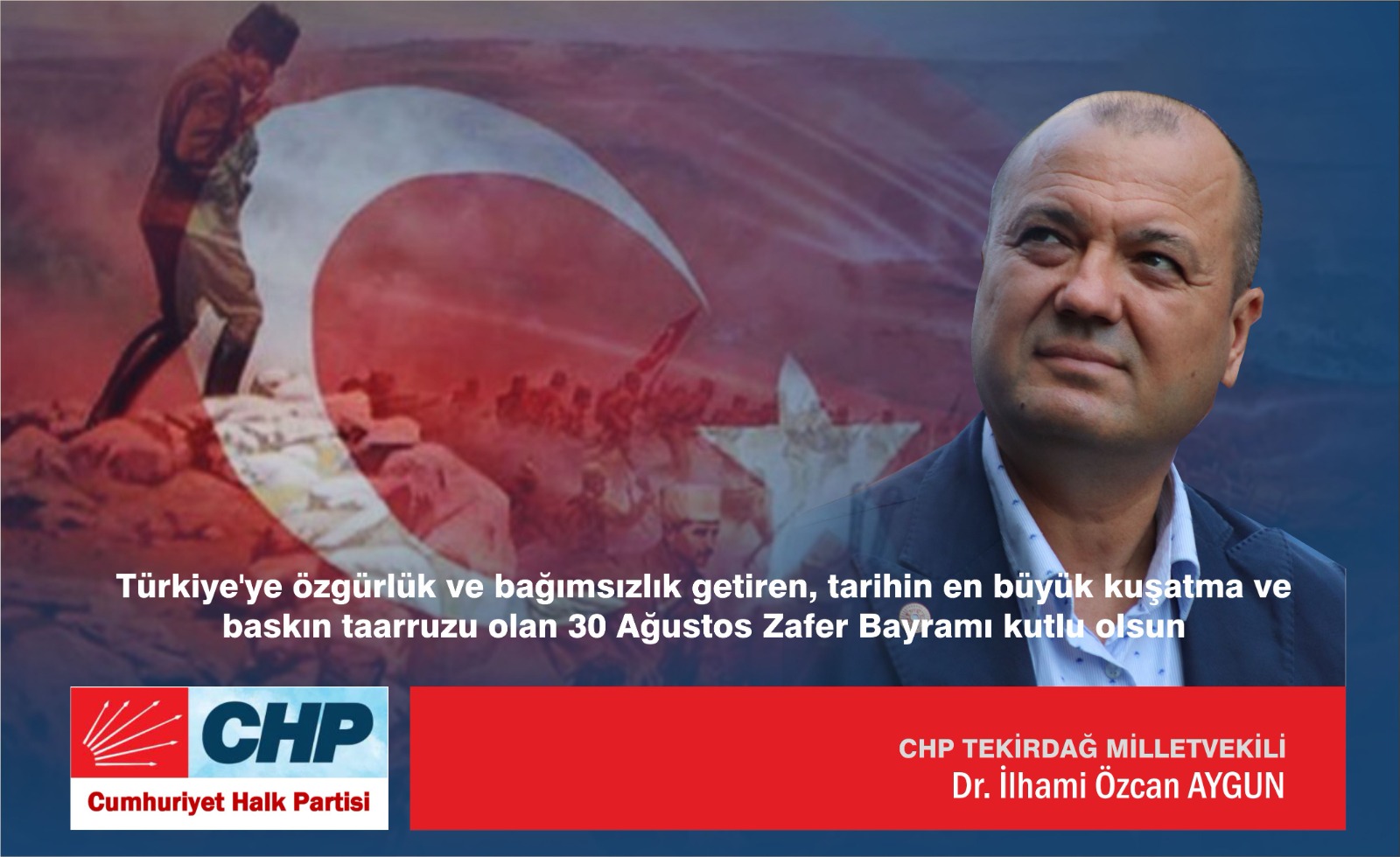“30 AĞUSTOS ZAFER BAYRAMI’NIN 101. YILI KUTLU OLSUN!”