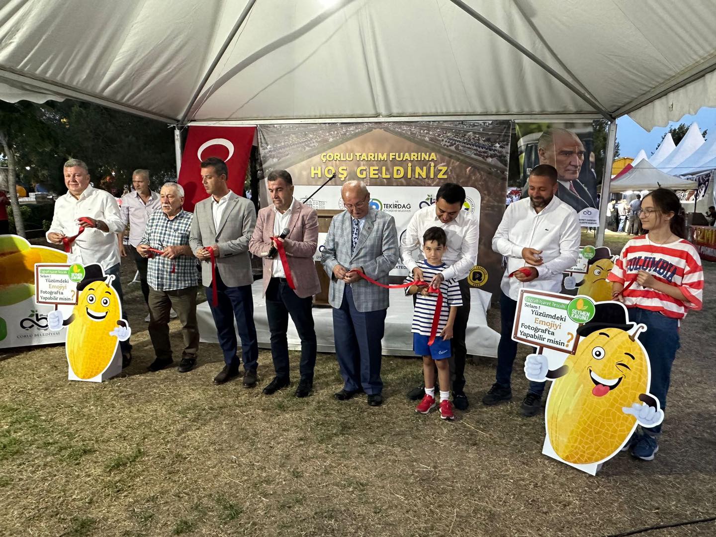 16. Çorlu Tarımtech Tarım ve Hayvancılık Fuarı’nın açıldı