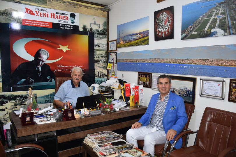 ERDİM NOYAN DAN GAZETEMİZE ZİYARETTE BULUNDULAR
