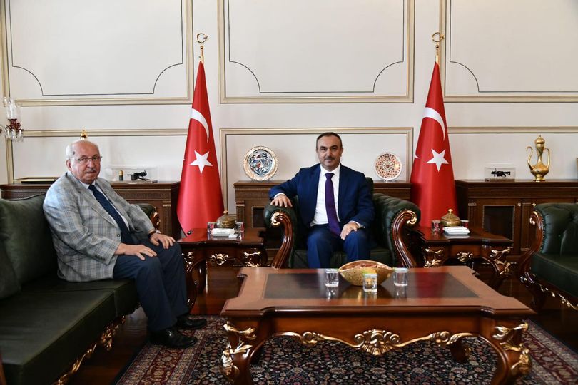 BAŞKAN KADİR ALBAYRAK DAN YENİ VALİYE ZİYARET