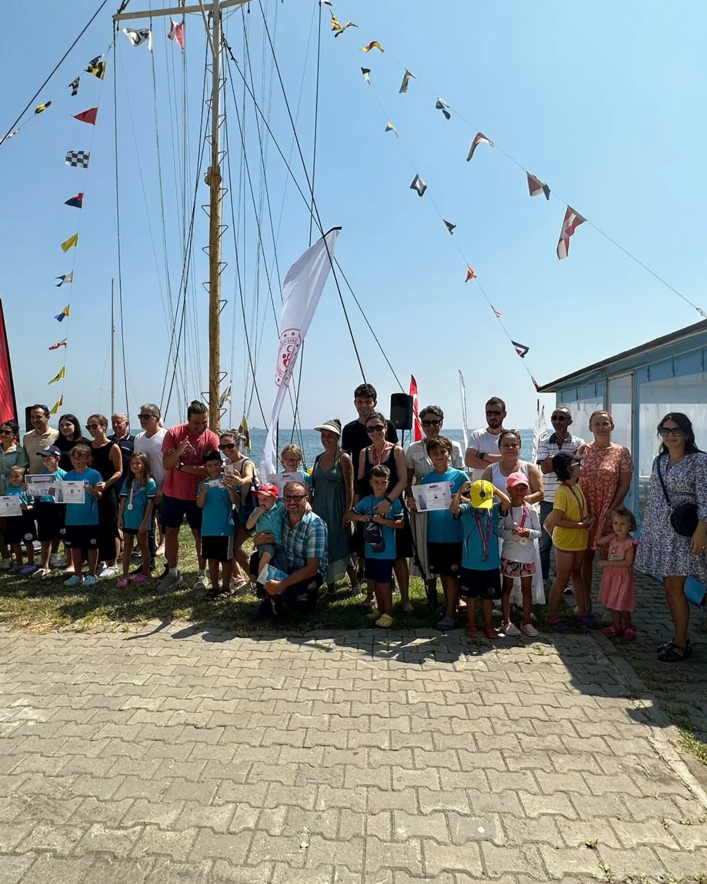 Yelken Yaz Okulları 5. Dönemi  sertifika töreni gerçekleştirildi.