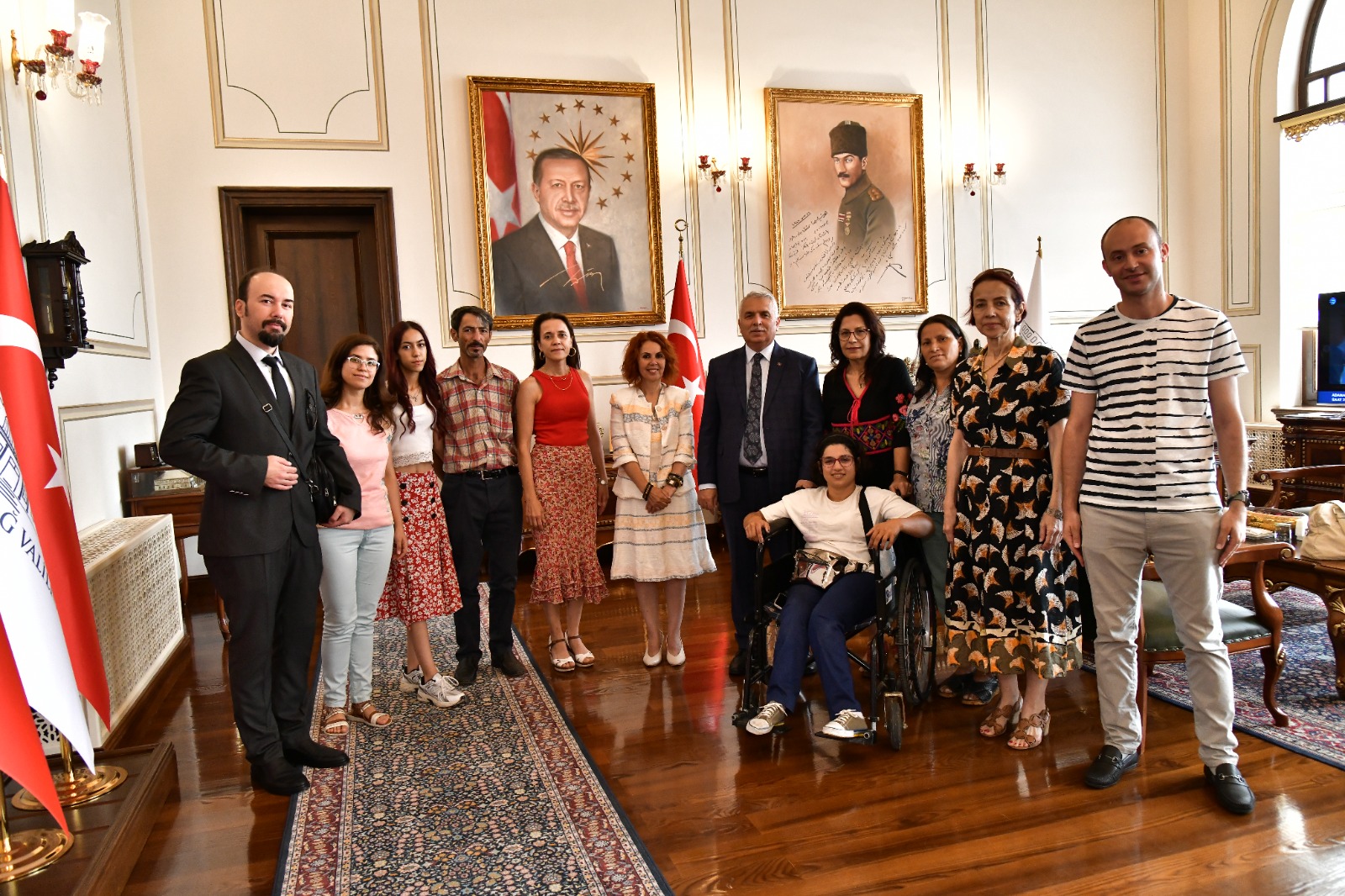 Trakya Çölyak Ve Sağlıklı Yaşam Derneği Başkan ve Üyelerinden Vali Aziz Yıldırım ve Eşi Güllühan Yıldırım’a Teşekkür Ziyareti