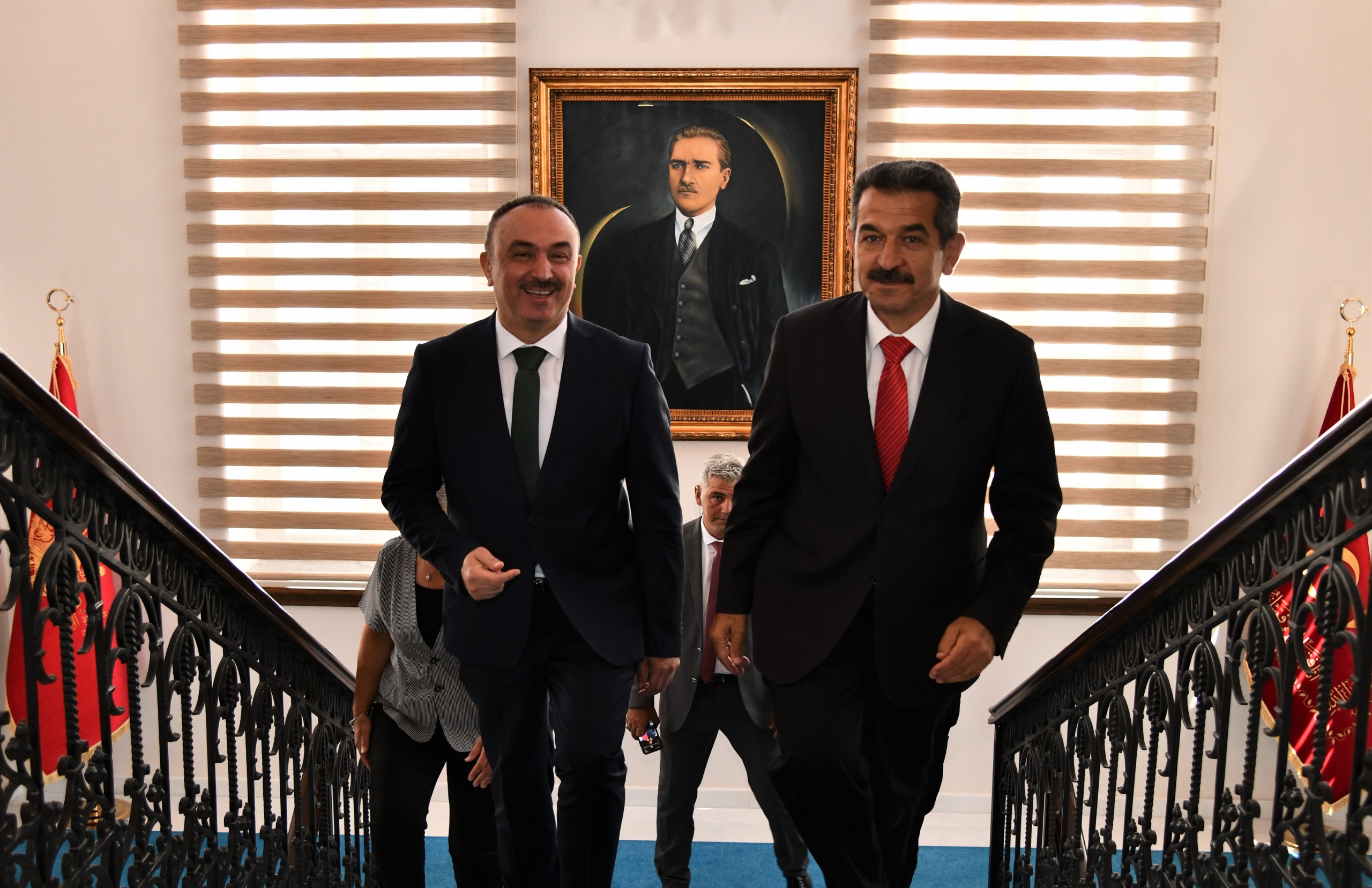 Kırklareli Valisi Ekici’den Vali Soytürk’e Hayırlı Olsun Ziyareti