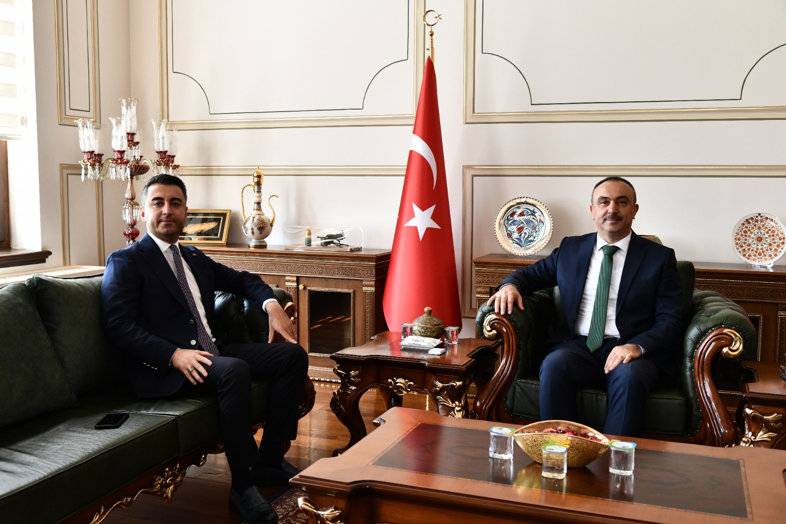 Tekirdağ Milletvekilinden Vali Soytürk’e Hayırlı Olsun Ziyareti