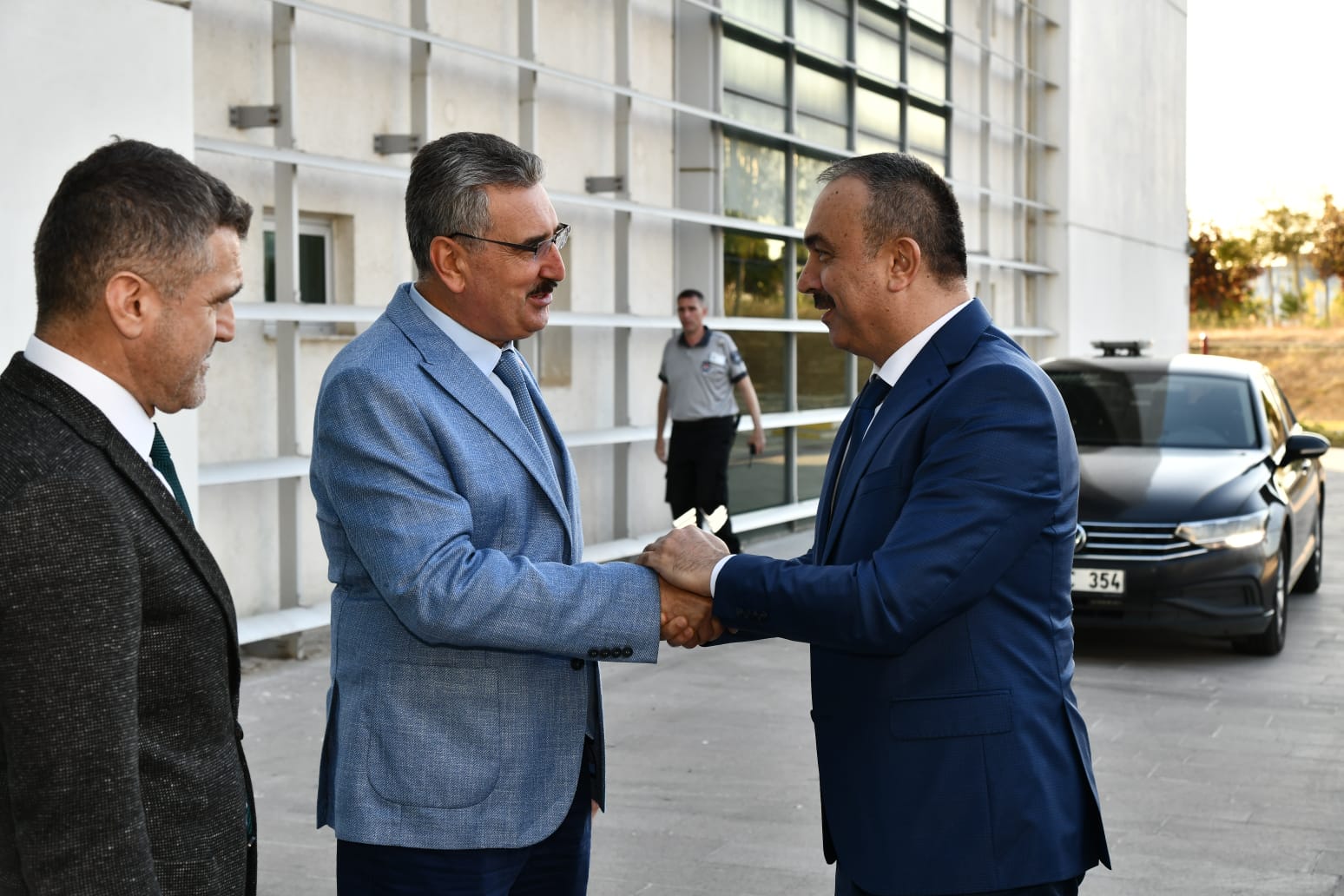 Vali Soytürk’ten Rektör Şahin’e İade- Ziyaret