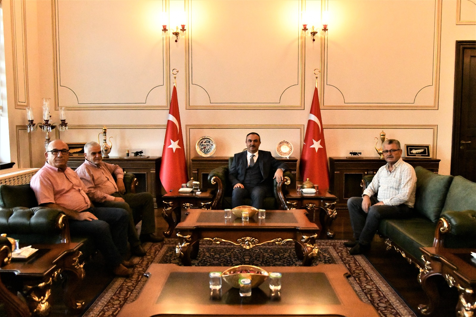 Eski Tekirdağ Milletvekilinden Vali Soytürk’e Ziyaret