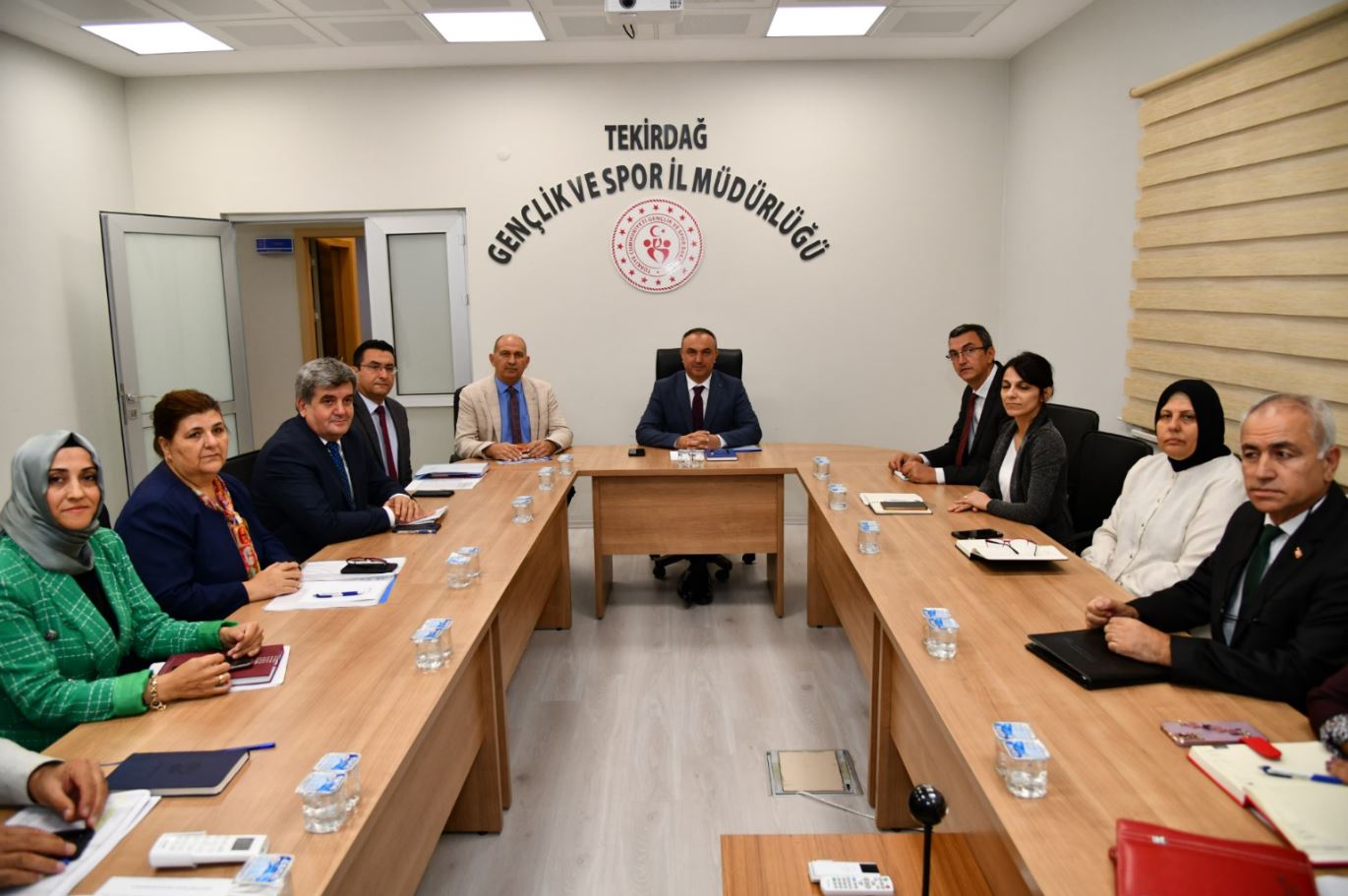 Vali Soytürk Gençlik ve Spor İl Müdürlüğünü Ziyaret Etti