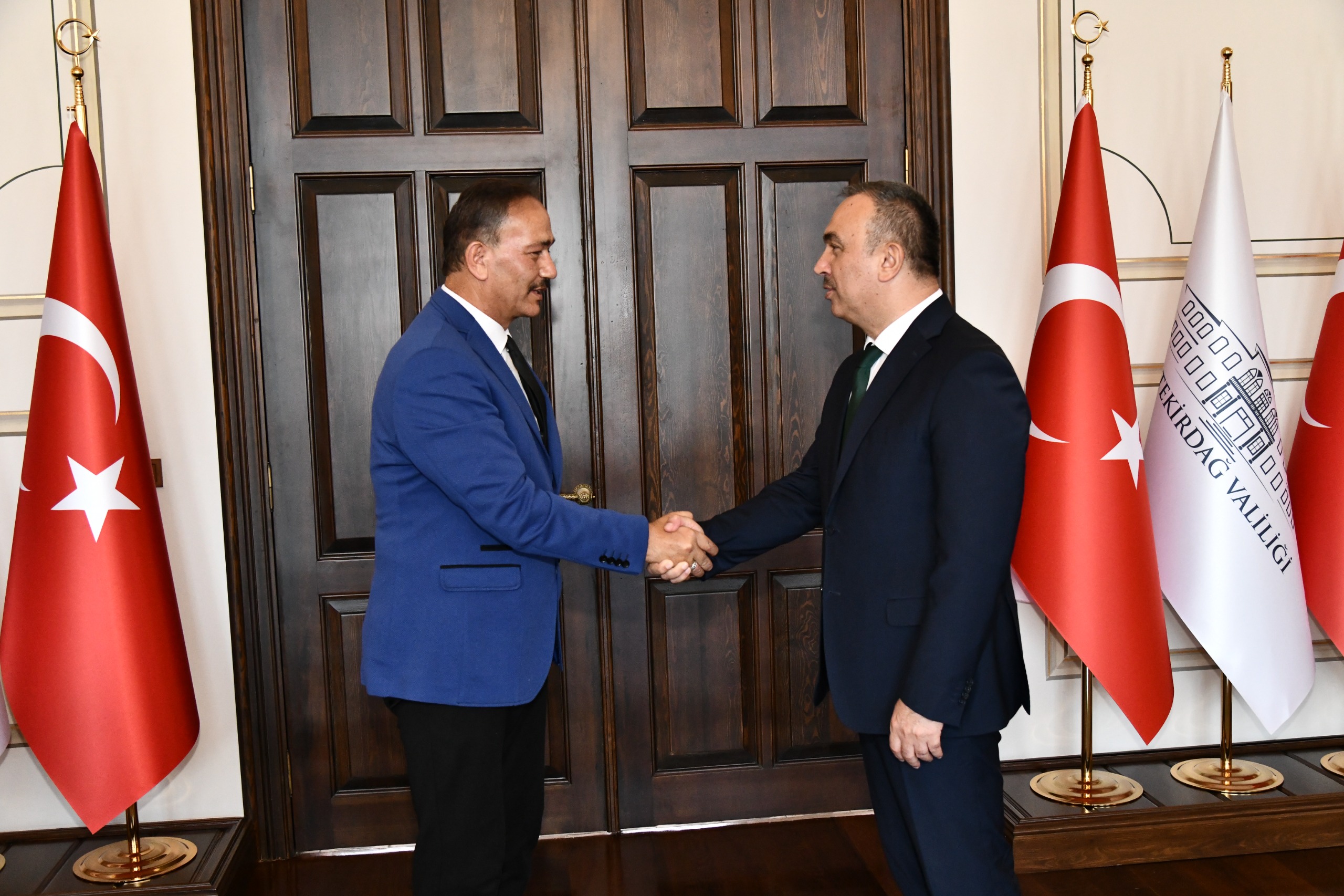 Tapu Kadastro 14. Bölge Müdürü’nden Vali Recep Soytürk’e Ziyaret