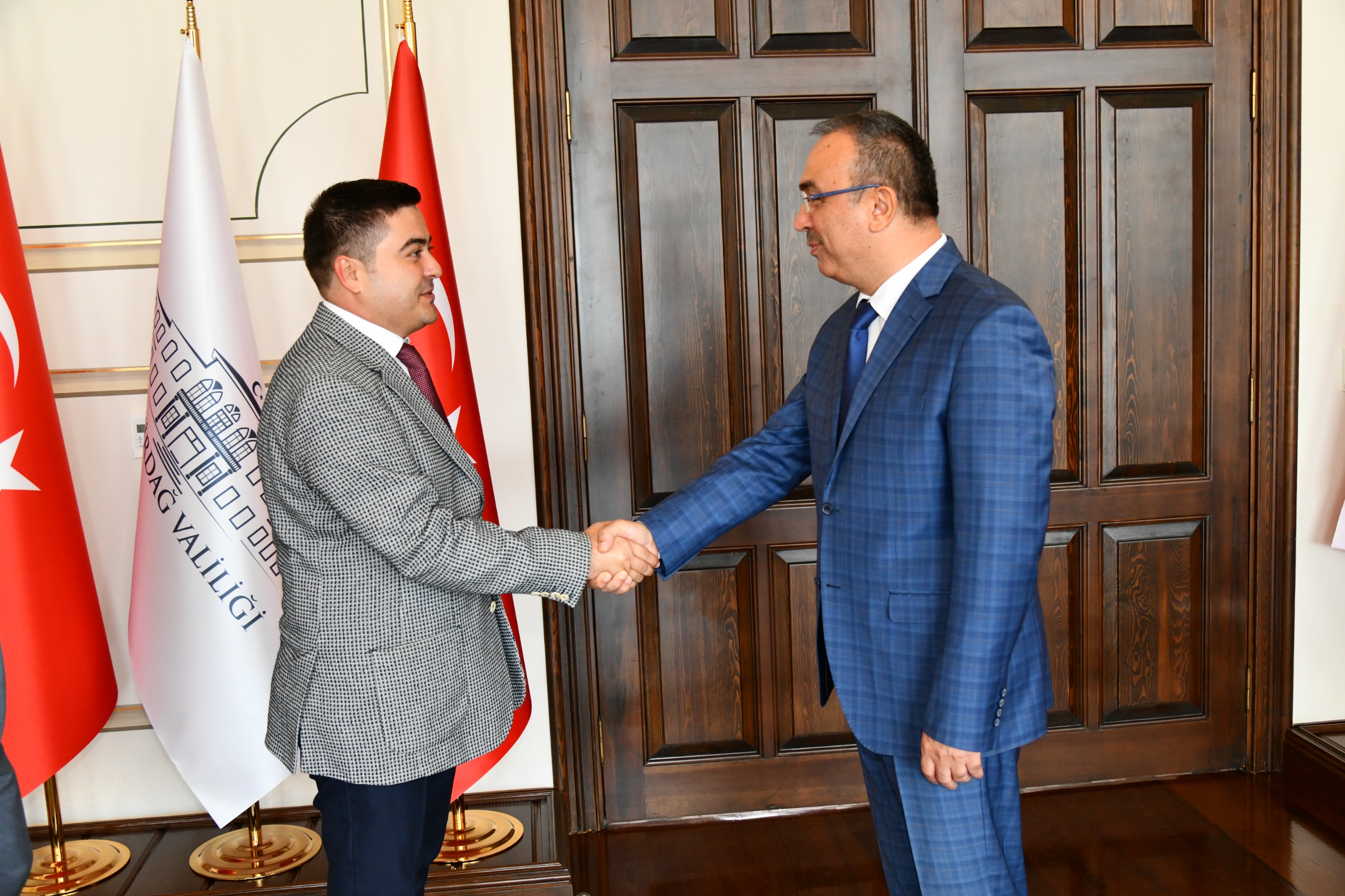 Malkara Ticaret ve Sanayi Odası Başkan ve Üyelerinden Vali Soytürk’e Ziyaret