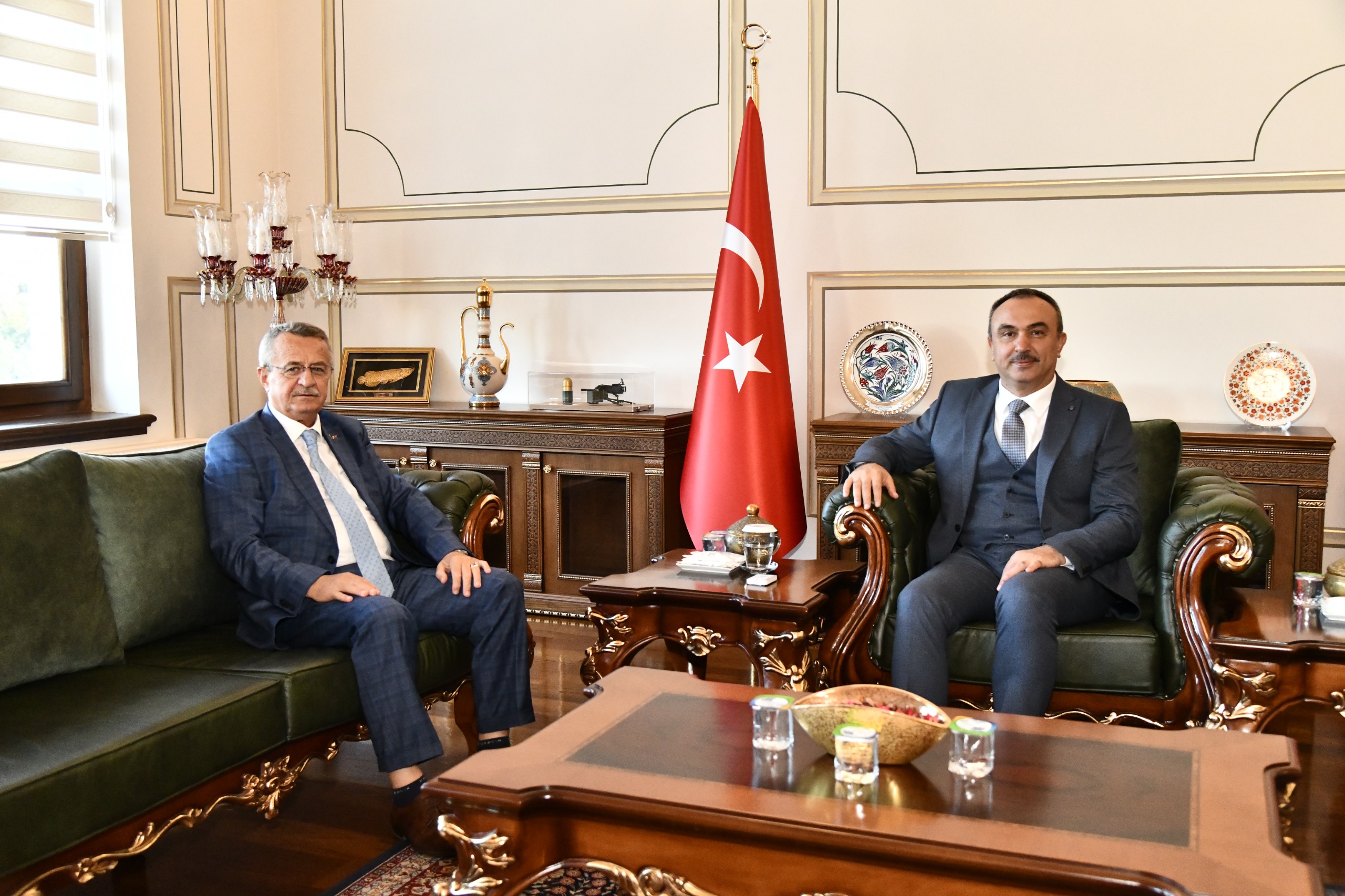 Eski Tekirdağ Milletvekilinden Vali Soytürk’e Ziyaret