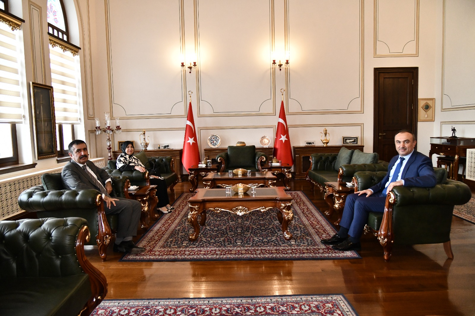 Eski Tekirdağ Valisinden Vali Soytürk’e Hayırlı Olsun Ziyareti
