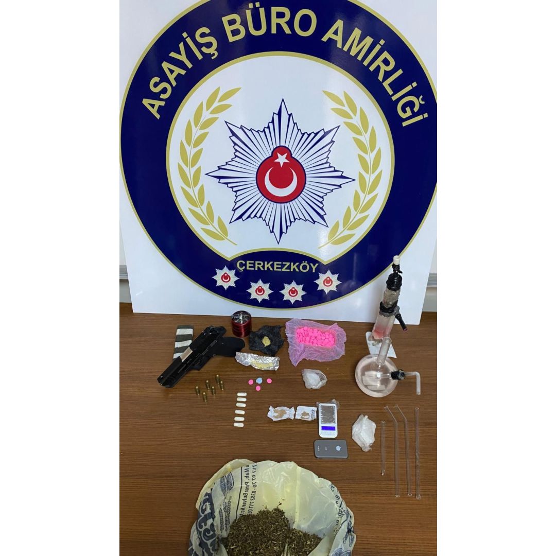 Çerkezköy İlçe Emniyet Müdürlüğü Tarafından Yapılan Şok Uygulamalarda