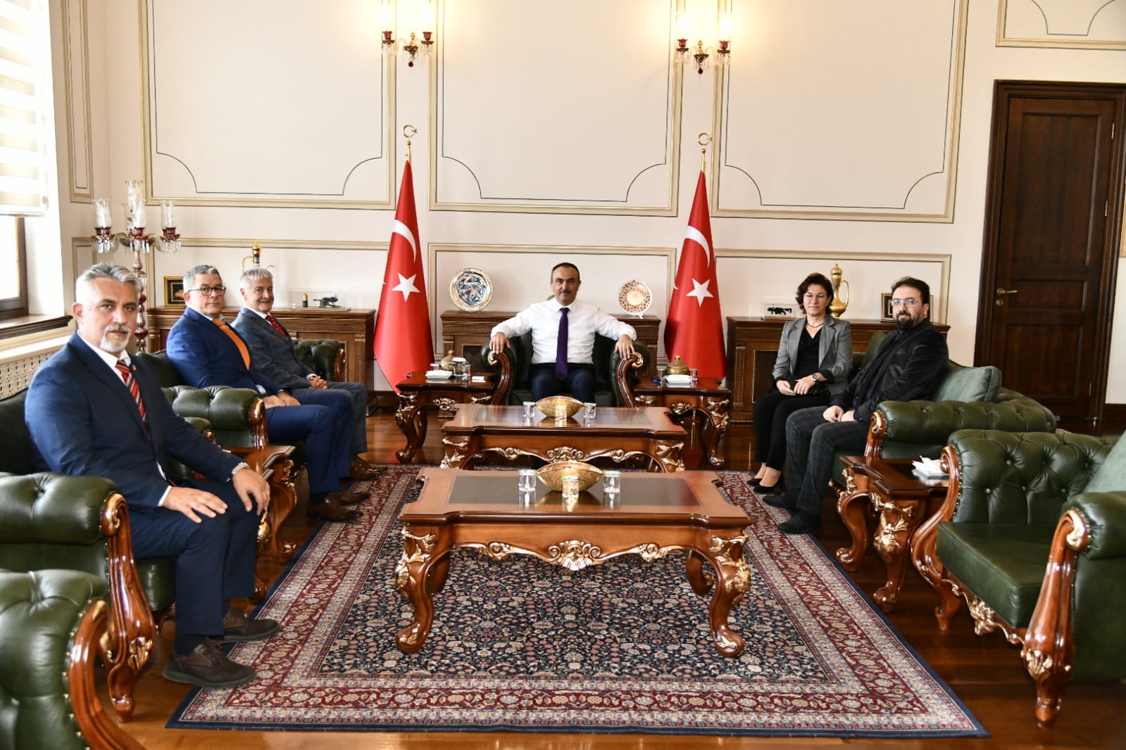 Mali Müşavirler Odası Başkan ve Üyelerinden Vali Soytürk’e Ziyaret