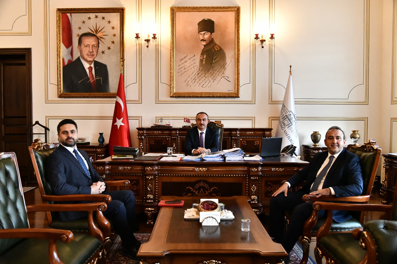 Trakya Kalkınma Ajansı Genel Sekreteri Şahin’den Vali Soytürk’e Hayırlı Olsun Ziyareti