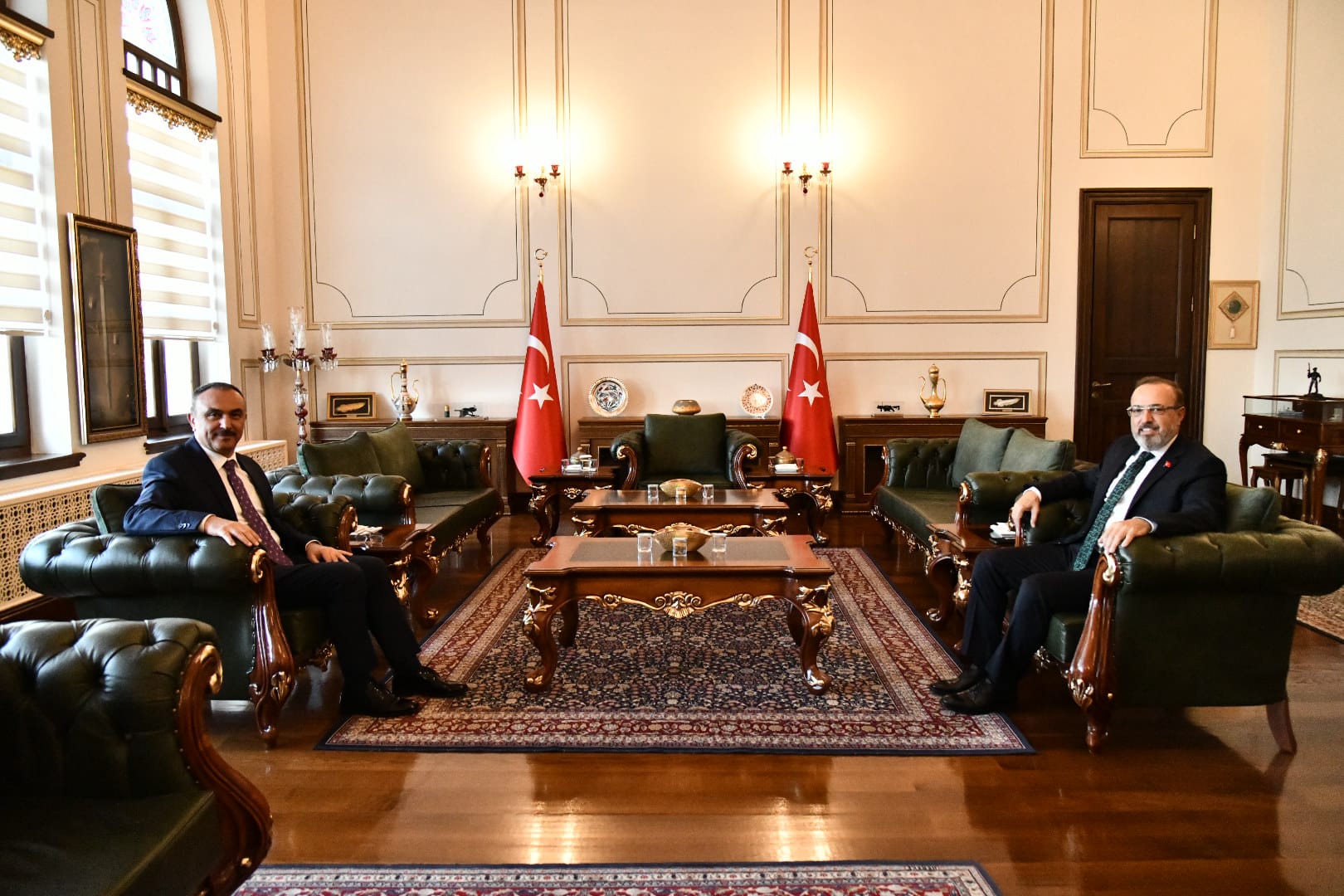 25. 26 ve 27. Dönem Tekirdağ Milletvekili Yel’den Vali Soytürk’e Hayırlı Olsun Ziyareti