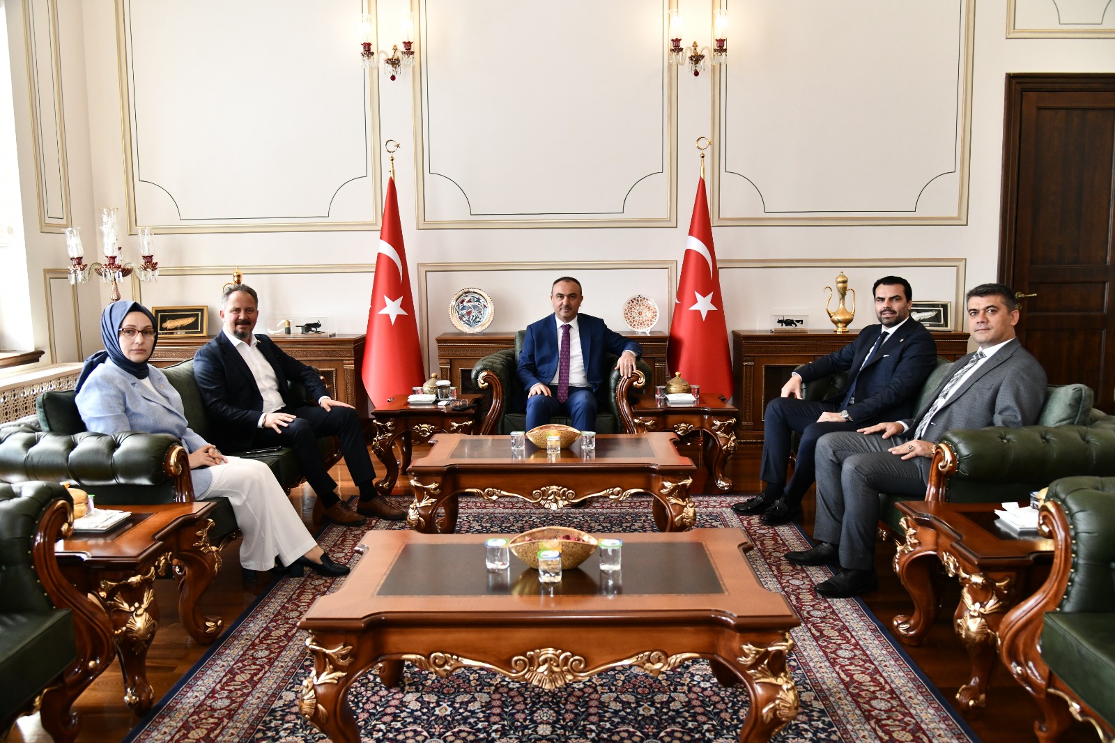 Ak parti Tekirdağ Milletvekillerinden Vali Soytürk’e Hayırlı Olsun Ziyareti