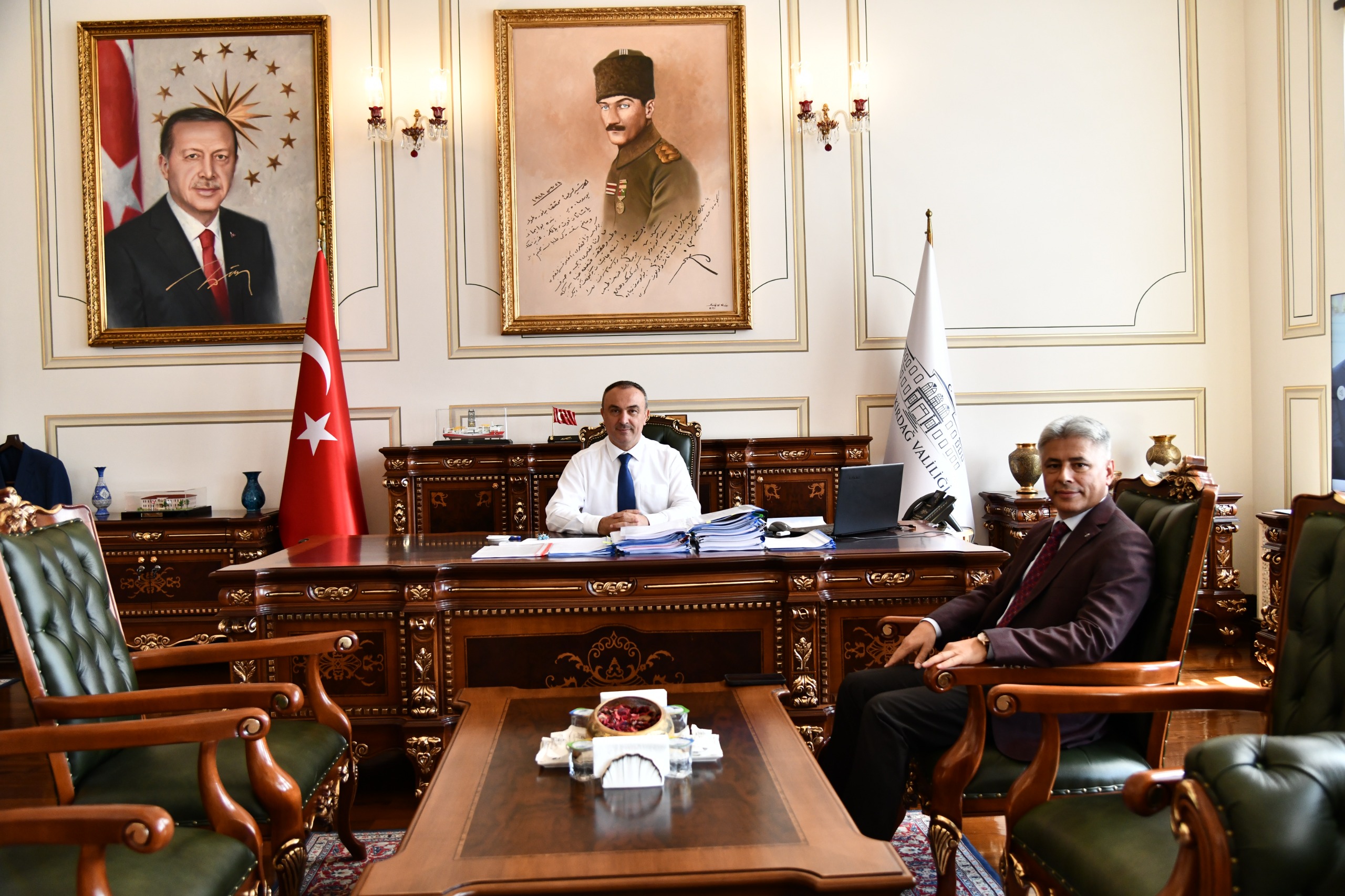 Ziraat Bankası Bölge Müdürü’nden Vali Soytürk’e Ziyaret