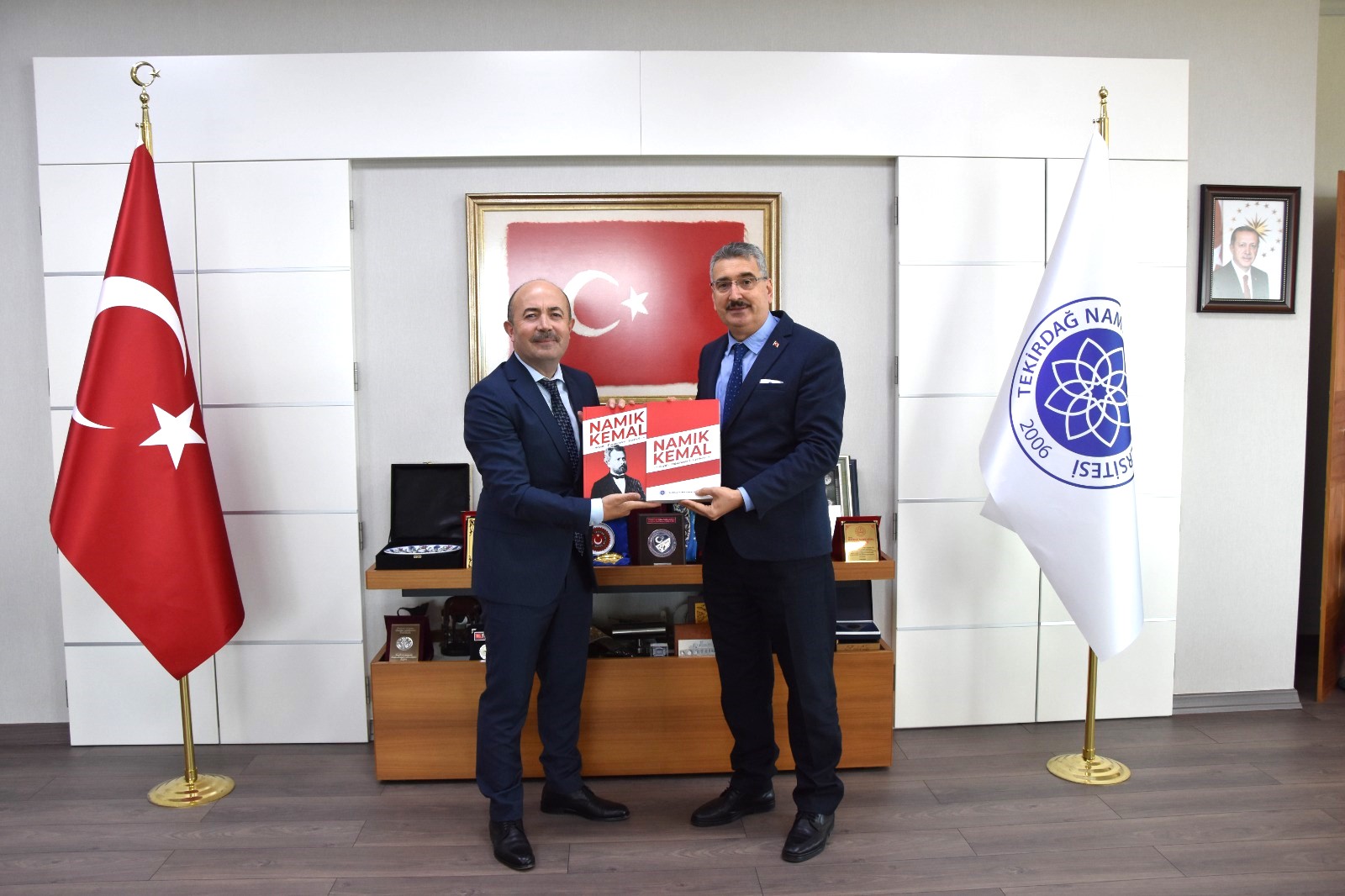 Muratlı Kaymakamı Bülent UYGUR’dan Ziyaret