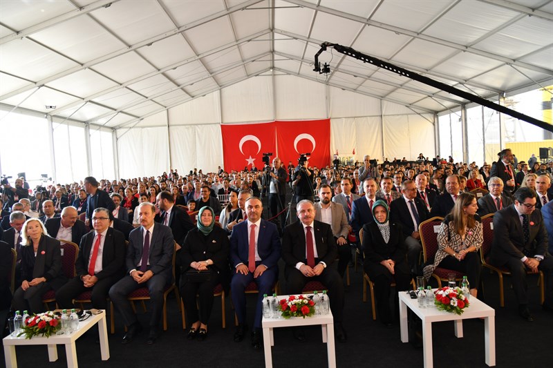 Dünyanın En Büyük Konteyner Gemisi MSC Türkiye’nin Ülkemize İlk Uğrak Töreni Düzenlendi