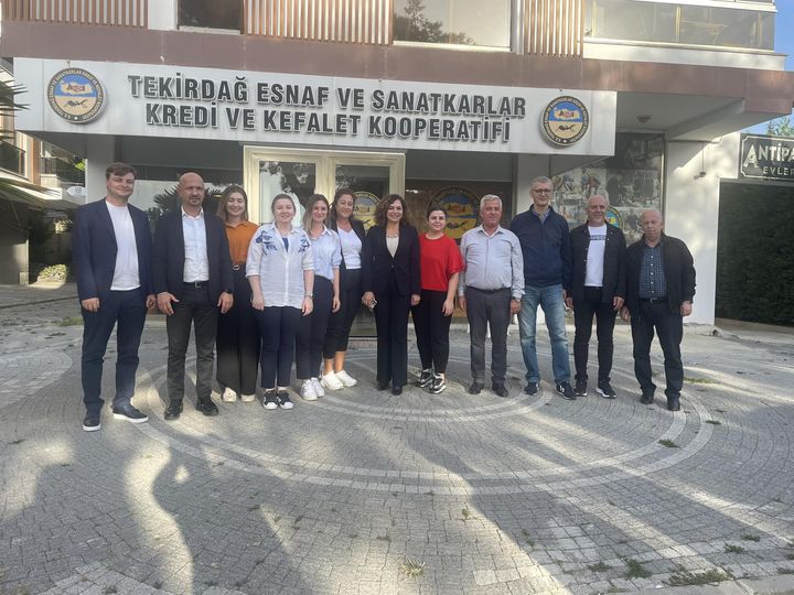 CANDAN YÜCEER DEN KOOOPERATİFE ZİYARET