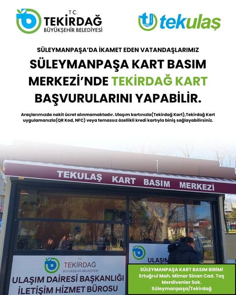 Süleymanpaşa ve Hayrabolu’da kırsal hatlar  faaliyete girdi