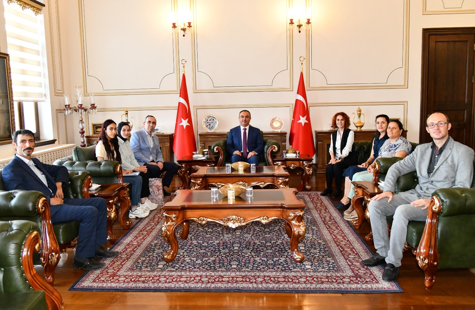 Trakya Çölyak Sağlıklı Yaşam Derneği Başkan ve Üyelerinden Vali Soytürk’e Ziyaret
