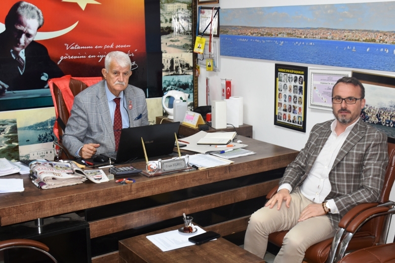İMPAZ GROUP YÖN. KUR. BAŞK. MUSTAFA BAHAR DAN ZİYARET