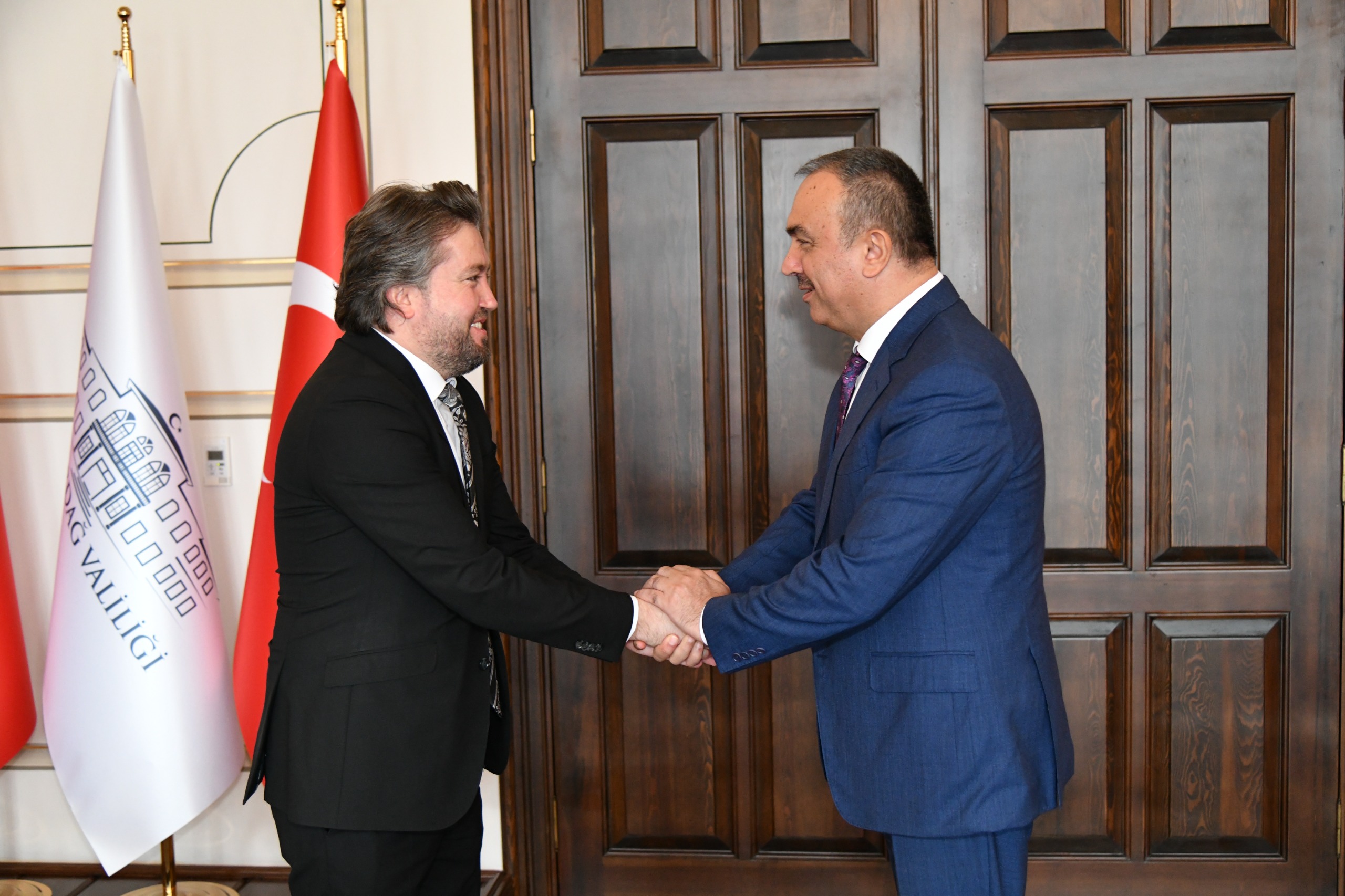 Müstakil Sanayici ve İşadamları Derneği (MÜSİAD) Tekirdağ Şubesi Başkanı Doğan Vali Soytürk’ü Ziyaret Etti