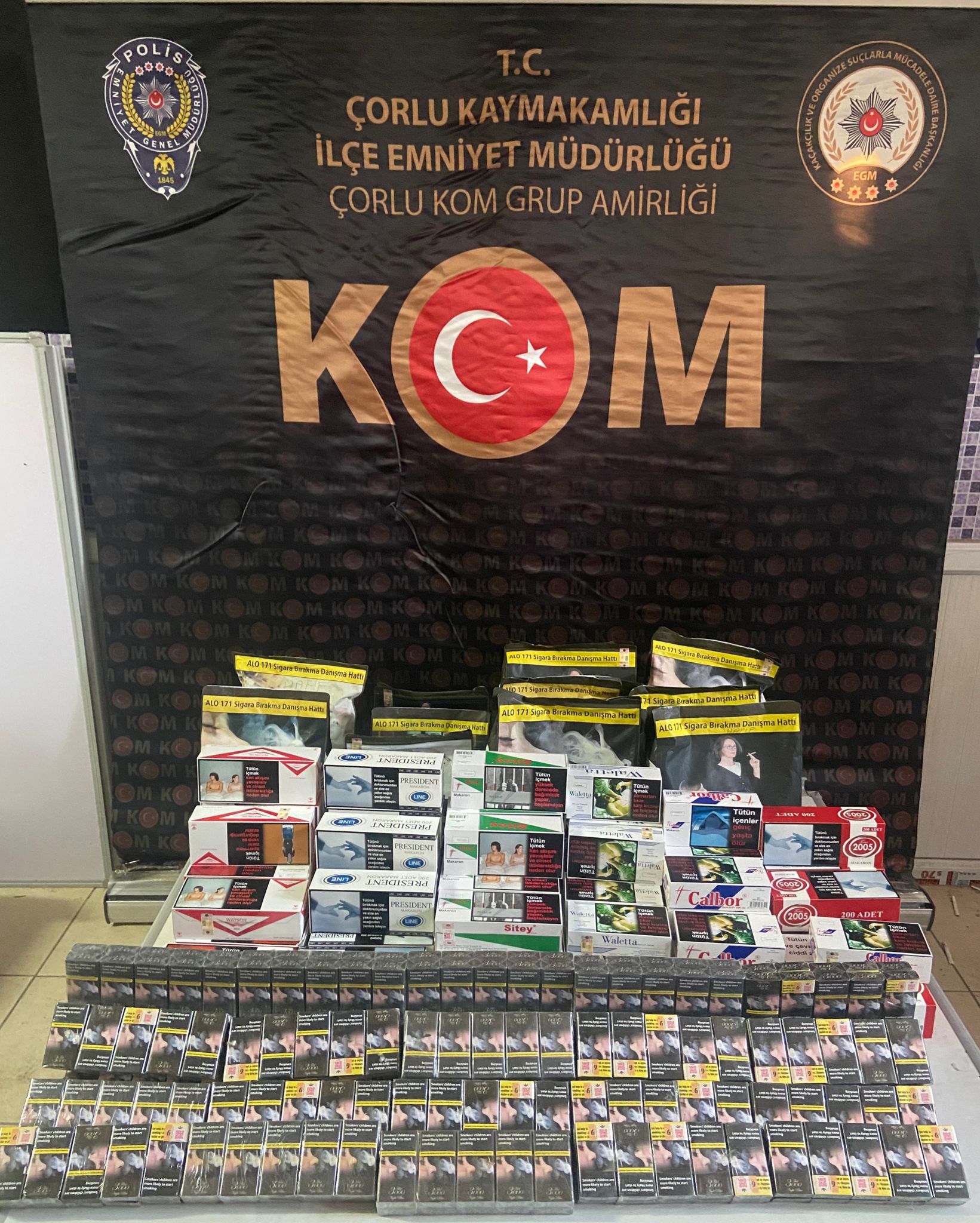 800 adet Doldurulmuş Makaron
