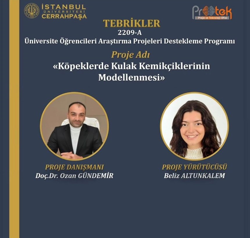TÜBİTAK PROJESİ DESTEK ALMAYA HAK KAZANDI