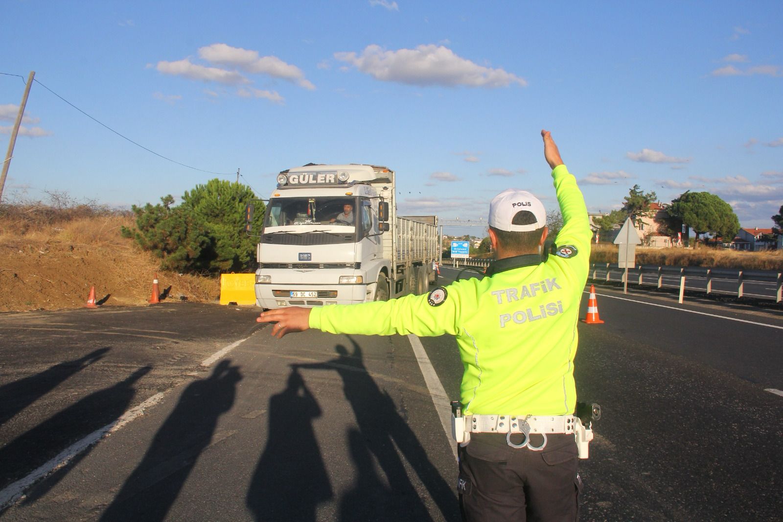Trafik güvenliğinin sağlanması için denetimde