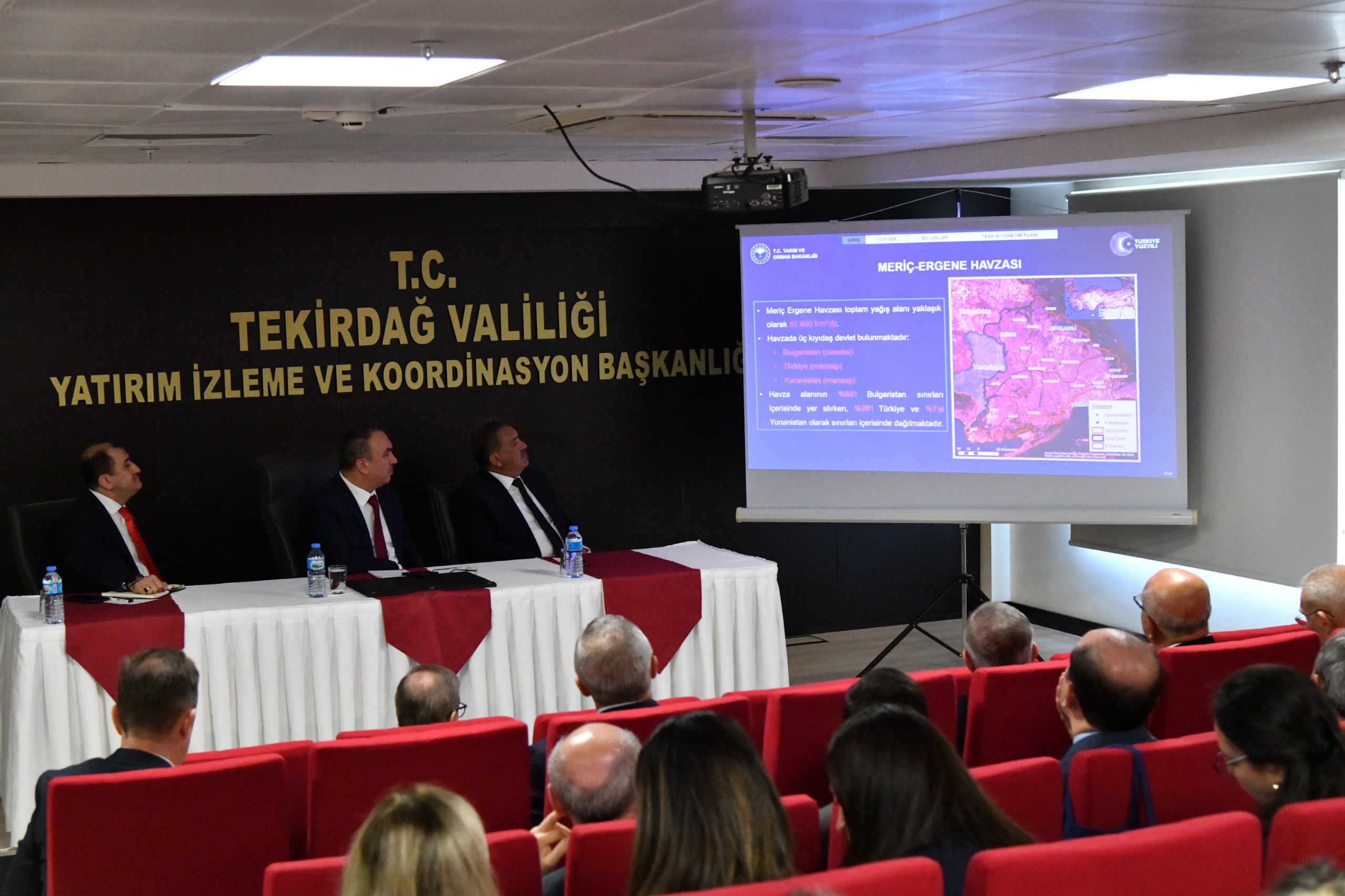 Meriç-Ergene Havzası Havza Yönetim Heyeti Toplantısı ve İl Su Yönetimi Koordinasyon Toplantısı Yapıldı