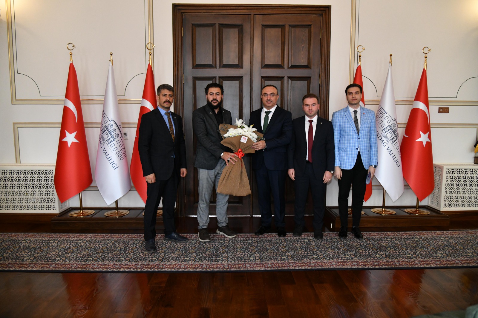 Yeniden Refah Partisi İl Başkanı Vali Soytürk’ü Ziyaret Etti