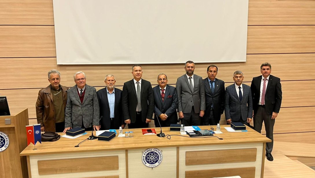 Emekli Öğretmenlerimiz, Namık Kemal Üniversitesi Stajyer Öğretmenleri İle Buluştu.