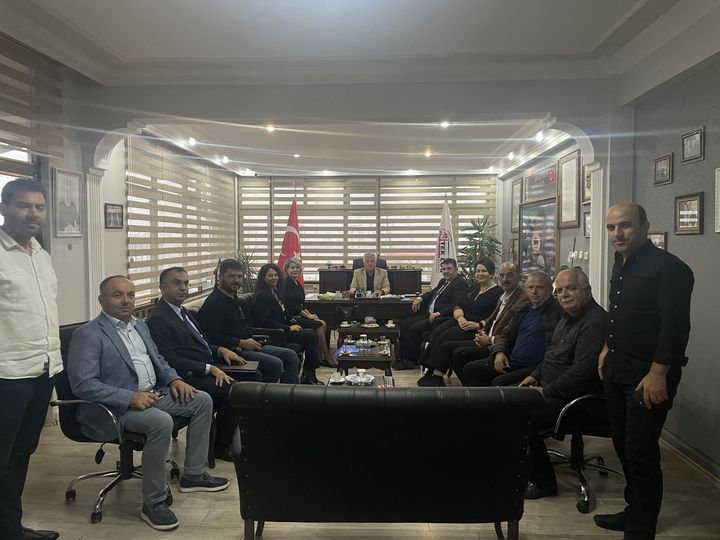 Taşıyıcılar kooperatifine ziyaret.