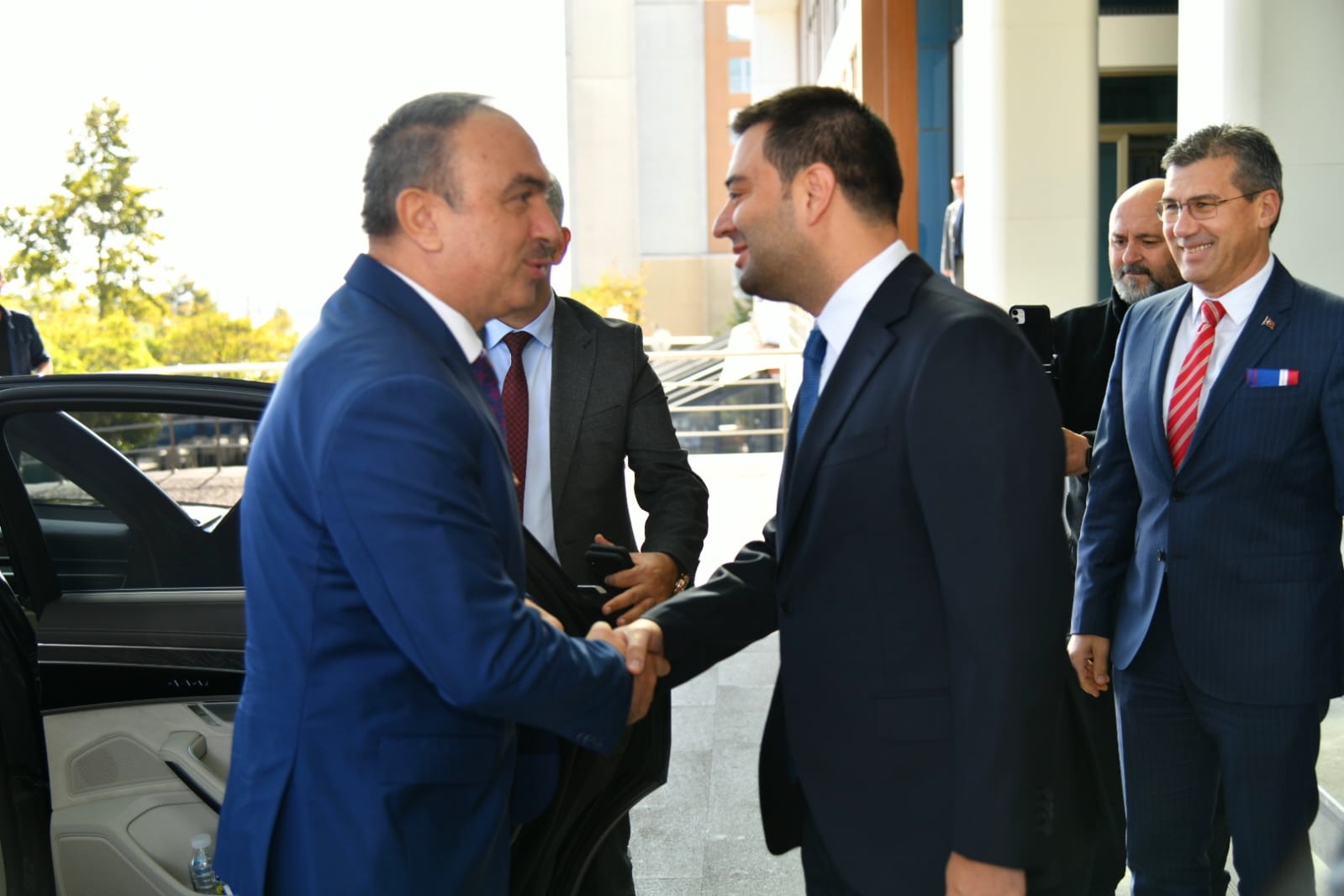 Vali Soytürk Çorlu Ticaret ve Sanayi Odası Başkanı Volkan’a İade-i Ziyarette Bulundu