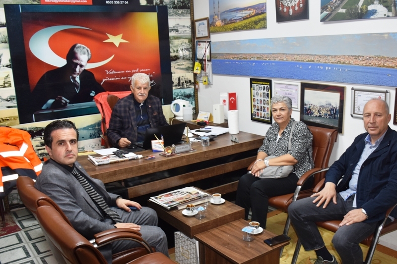VALİLİK MÜDÜRLERİNDEN GAZETEMİZE ZİYARET