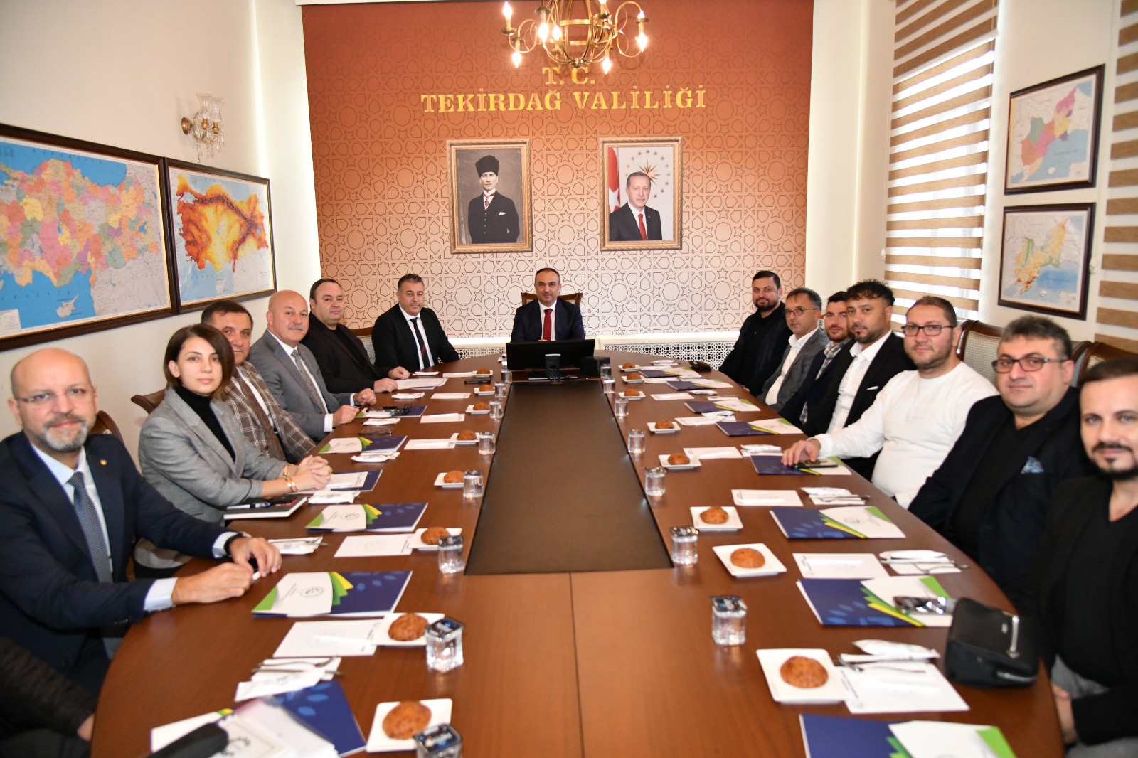 Vali Soytürk Hayrabolu OSB Müteşebbis Heyet Toplantısı’na Katıldı