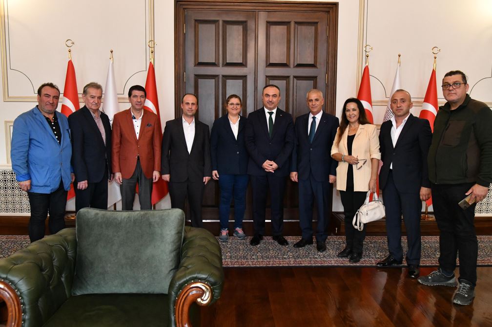 Lokantacılar Odası Başkanı Vali Soytürk’ü Ziyaret Etti