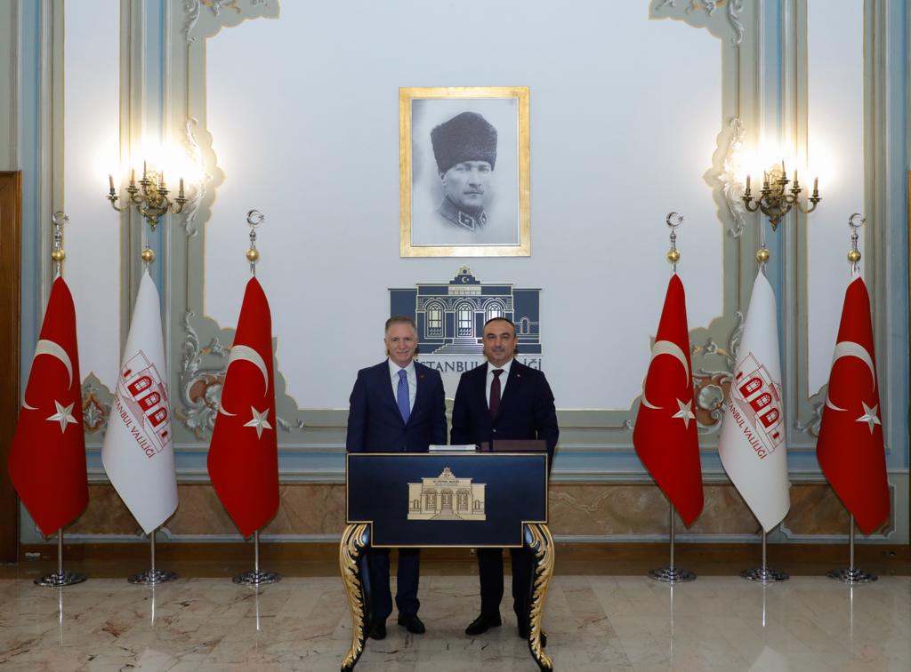 Vali Soytürk İstanbul Valisi Gül’ü Ziyaret Etti